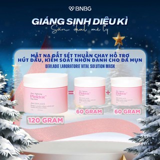   KOL  Mặt Nạ Đất Sét Hút Dầu Kiểm Soát Nhờn Derladie Pore Tightening Pink Tox Clay Mask 60g 120g 