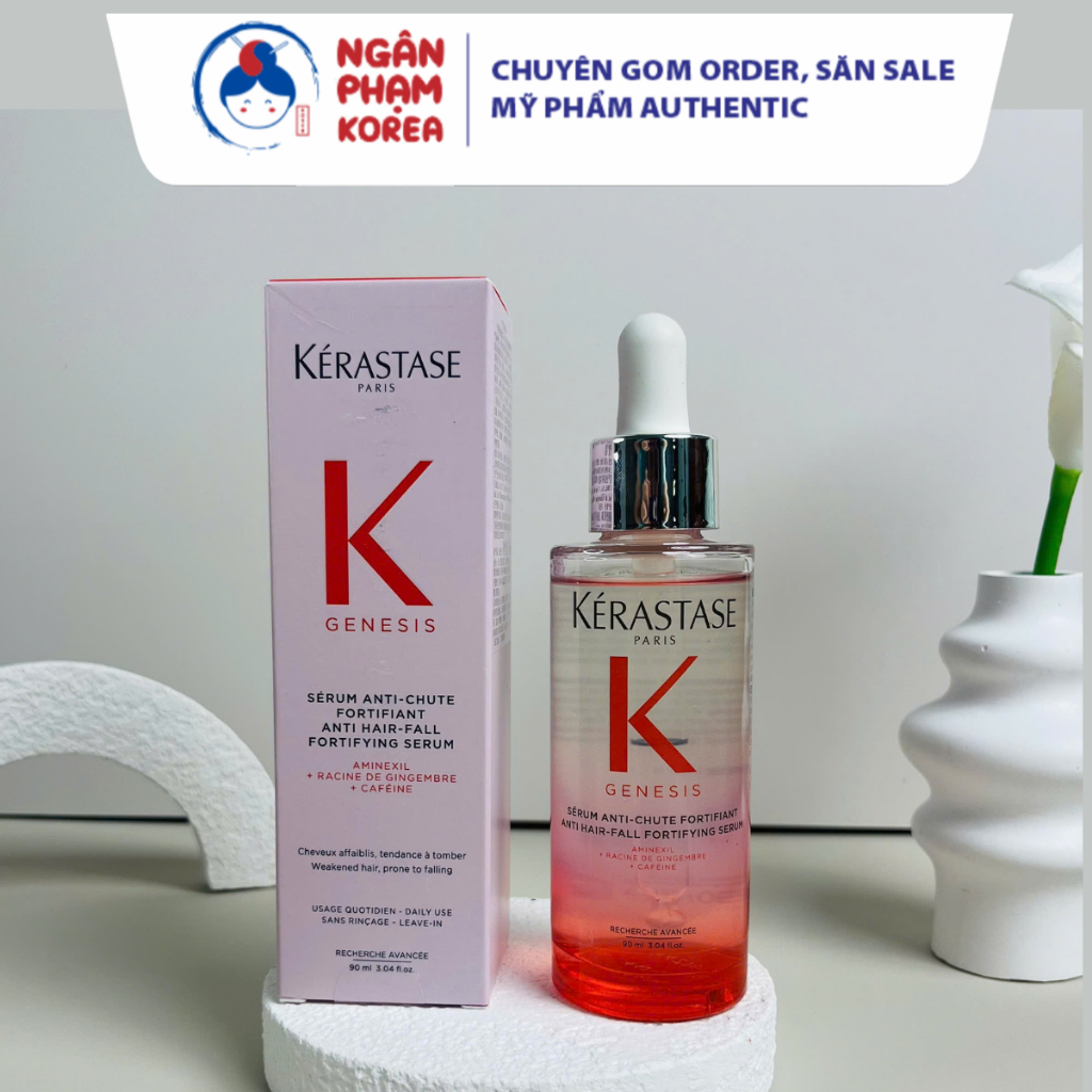 Serum chống gãy rụng tóc Keras Genesis | Ngân Phạm Korea