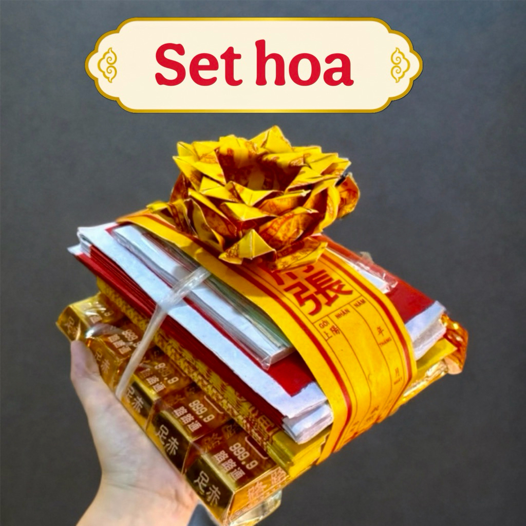 Set Giấy Cúng gia tiên, đám giỗ , 49 ngày, 100 ngày, cửu huyền, thanh minh