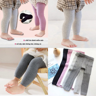 [COMBO 2-3]Quần Tất Len Không Bàn,Quần legging Chất Đẹp Cho Bé Trai Và Bé Gái Hàng QC Loại 1 Size 6-20kg