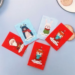 Set 98- 100 vỏ túi mù NOEL size 7x10, túi rỗng đựng charrm,vỏ túi đựng