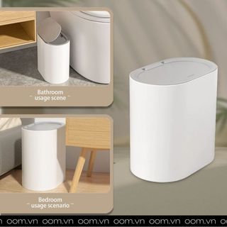 THÙNG RÁC MINI BINBIN - Nhỏ gọn, nắp bật 1 chạm