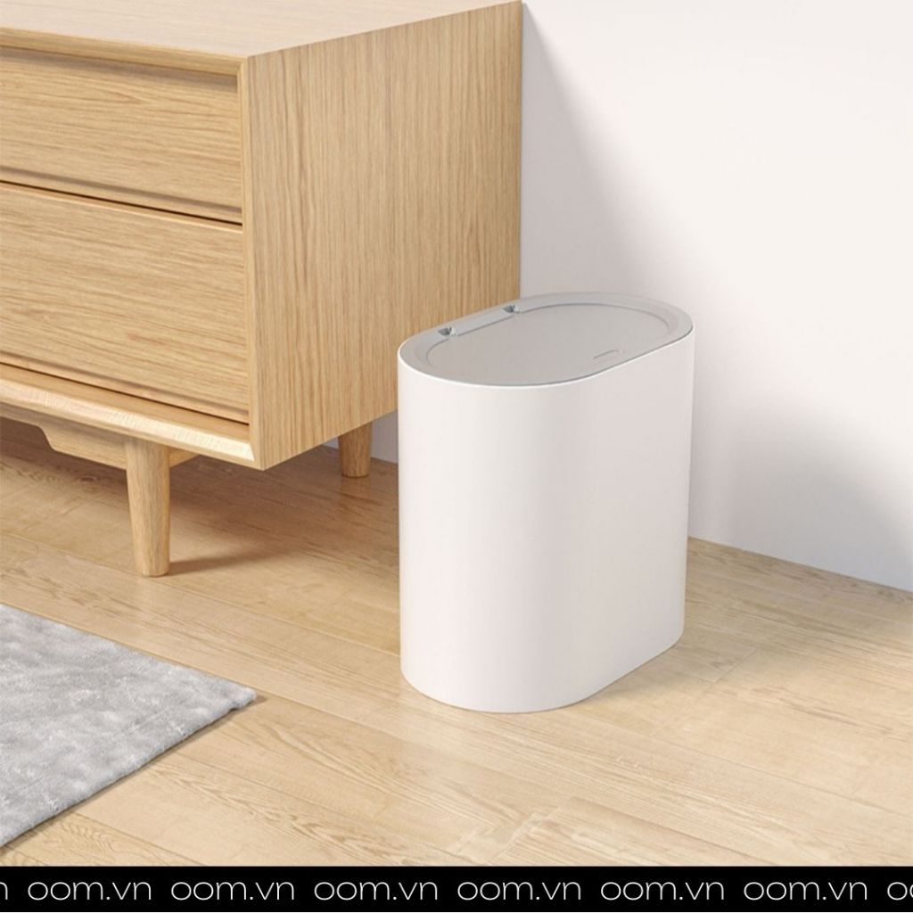THÙNG RÁC MINI BINBIN - Nhỏ gọn, nắp bật 1 chạm