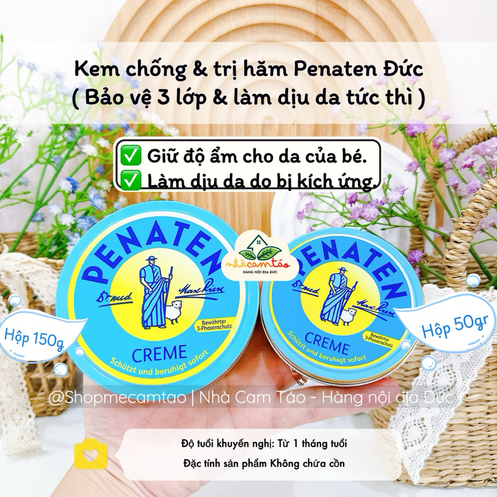 Kem chống hăm Penaten ( Hàng nội địa Đức - đi Air )