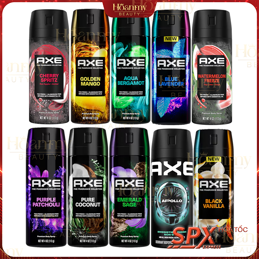 Xịt thơm nước hoa cao cấp AXE 135ml