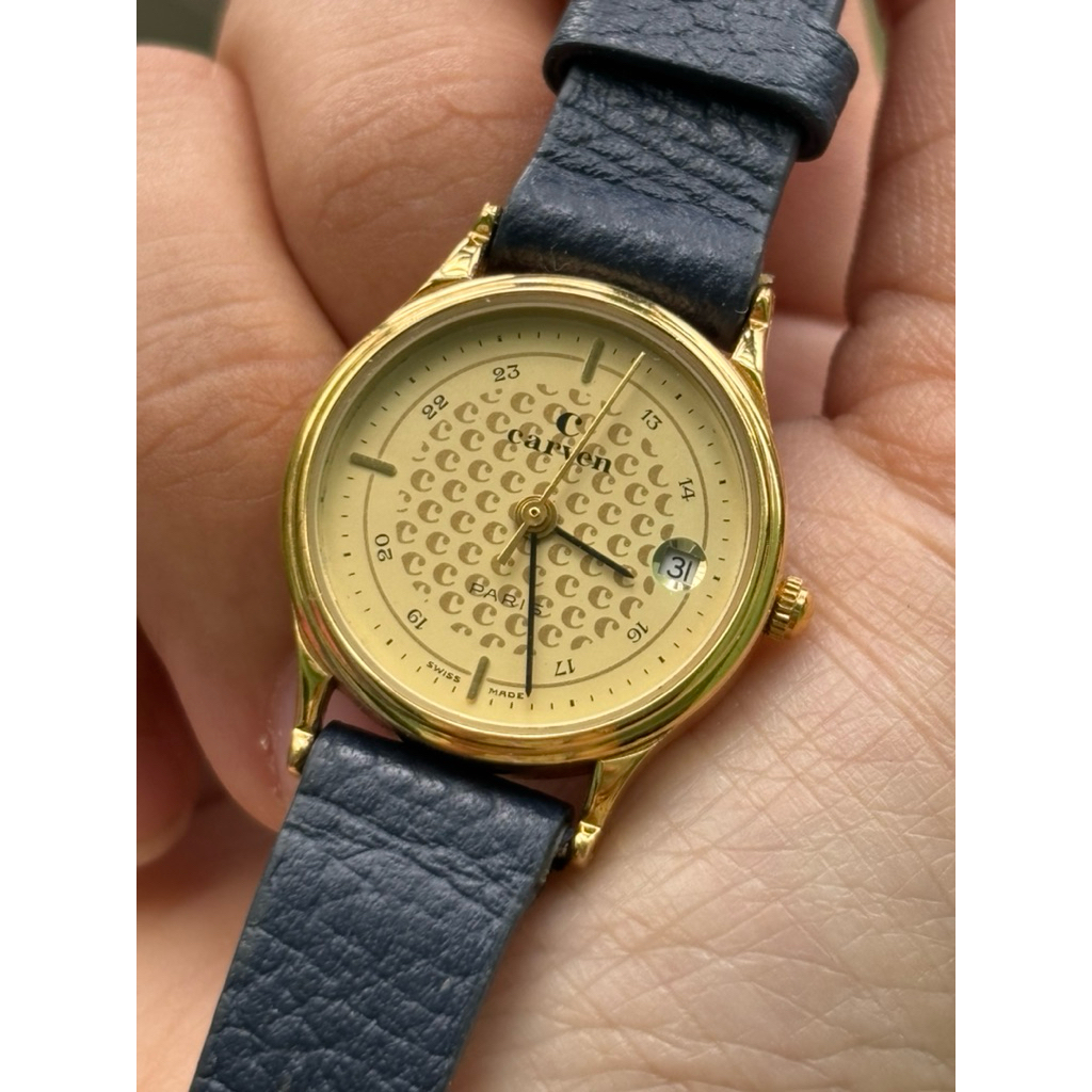 (đọc kỹ mô tả) ĐỒNG HỒ NỮ CARVEN HÀNG 2hand