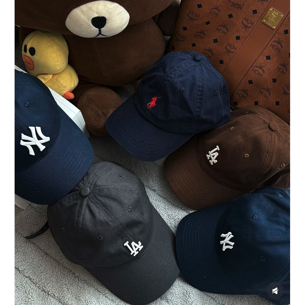 [ẢNH THẬT] mũ lưỡi trai kaki phom mềm CAPSAIGON thêu LA phong cách nam nữ Hàn Quốc