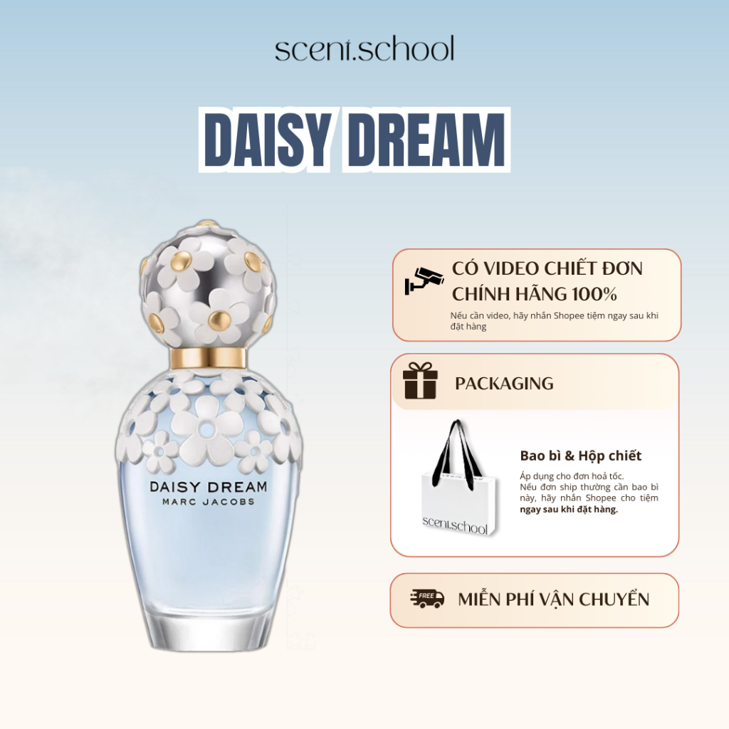 Nước hoa Fullseal Daisy Dream | Nước hoa Nữ | Scent.school Perfume