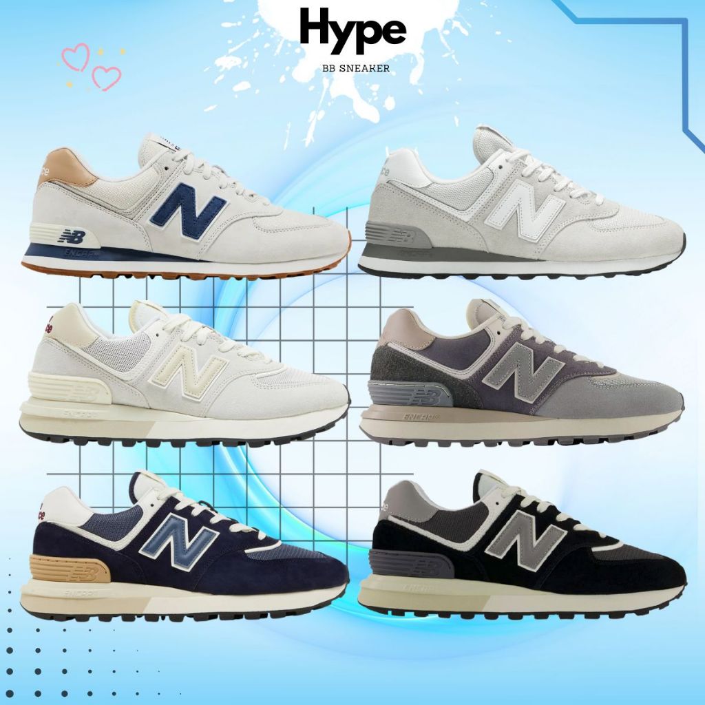 Giày sneaker NewBalance574 đủ phối màu, Giày NB574 cổ thấp nam nữ basic full box