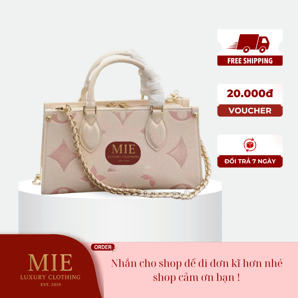 | 𝐌𝐈𝐄 - 𝐋𝐔𝐗𝐔𝐑𝐘 𝐁𝐀𝐆  | TÚI XÁCH DA EAST WEST size : 25 cm