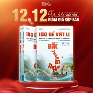   Tập 1  Sách 100 đề Vật Lý Bắc Trung Nam - Tập 1 - 35 ĐỀ 