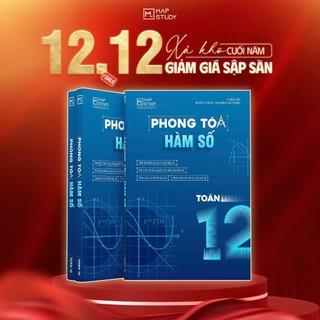  Sách Phong tỏa hàm số - Toán 12 