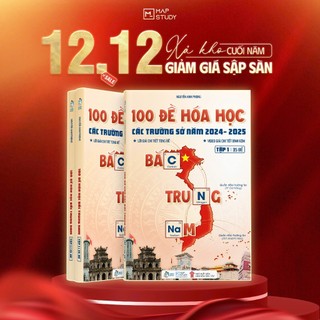  100 đề hóa học các trường sở năm 2024-2025 - Tập 1  35 đề  - Nguyễn Anh Phong 