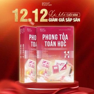  Phong tỏa toán học 11 - Tập 1 - Theo chương trình sách giáo khoa mới Mapstudy 