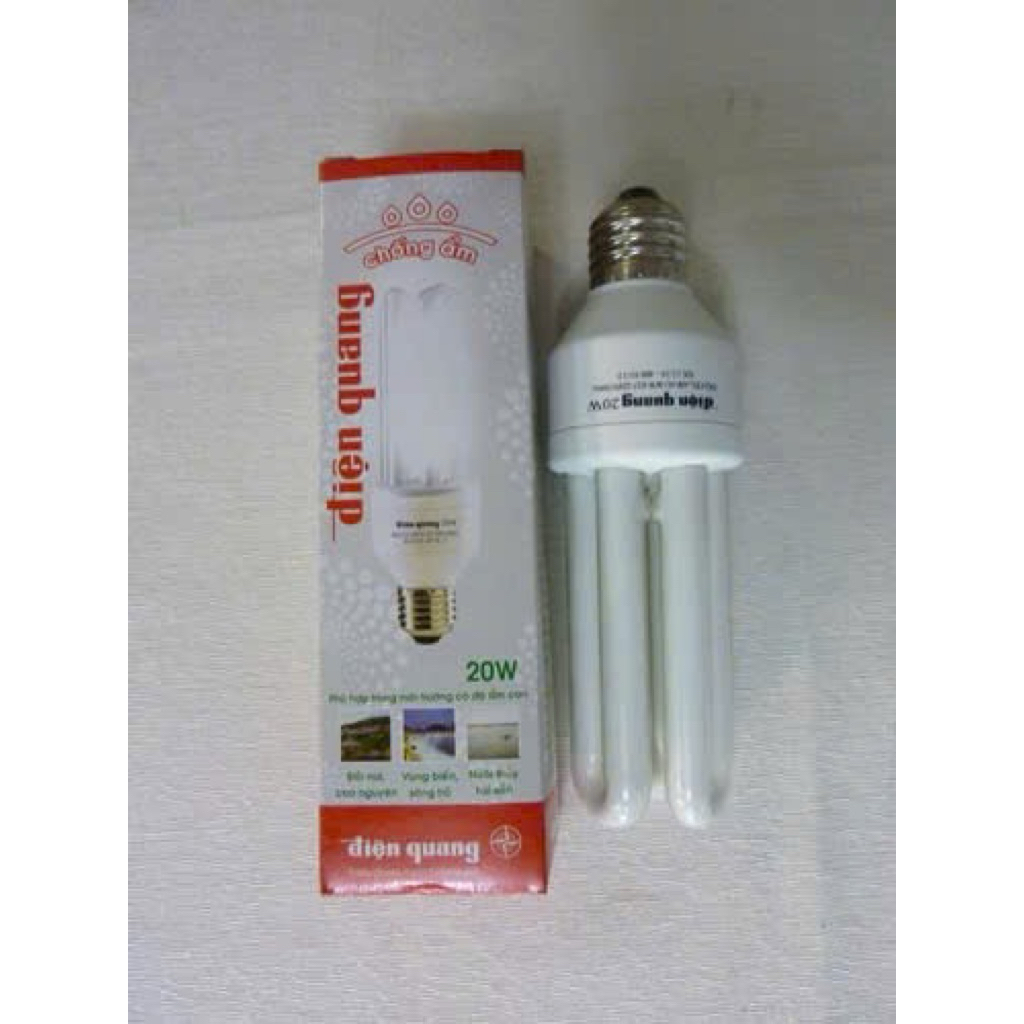 Đèn Compact 3U20W chống ẩm IP65 đèn Compact 2U5W đq