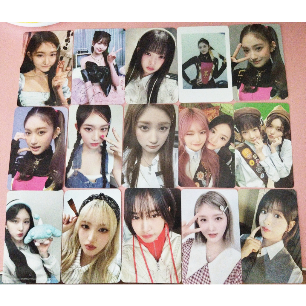 Card bo góc của các thành viên IVE (card off chính hãng)