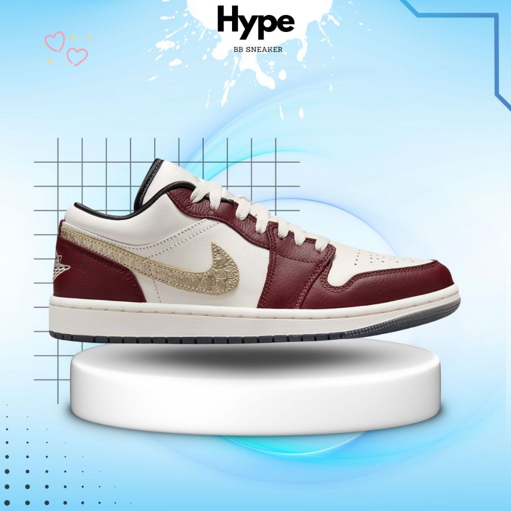 Giày Air Jordan 1 Low SE 'Year of the Dragon', Giày Jd1 cổ thấp nam nữ full box