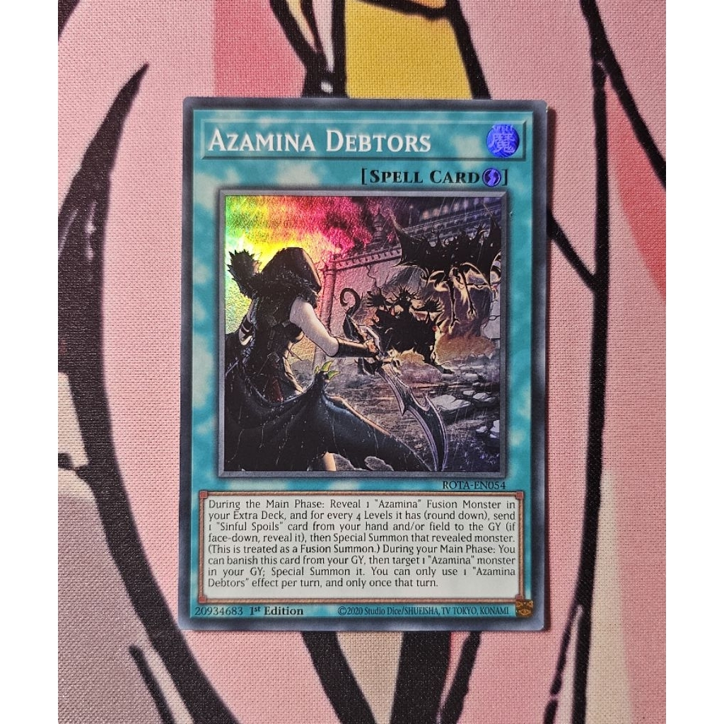 Thẻ bài Yugioh : Azamina Debtors (TCG)