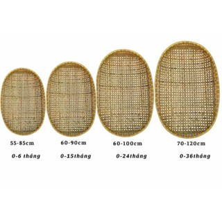  Nôi tre {nôi em bé size 1M*70cm từ 0-36 tháng tuổi} Nôi tre nằm võng chống cong lưng 