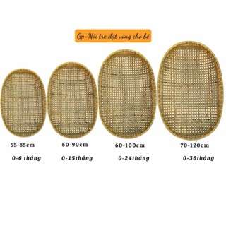  Nôi tre nằm võng cho bé khỏi cong lưng {Trẻ sơ sinh từ 0-36 tháng tuổi có thể đặt lên võng xếp} 