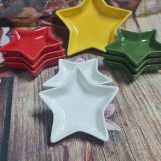 Combo 3 chén chấm sứ - chén chấm sứ cao cấp hình ngôi sao