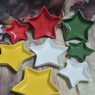 Combo 3 chén chấm sứ - chén chấm sứ cao cấp hình ngôi sao