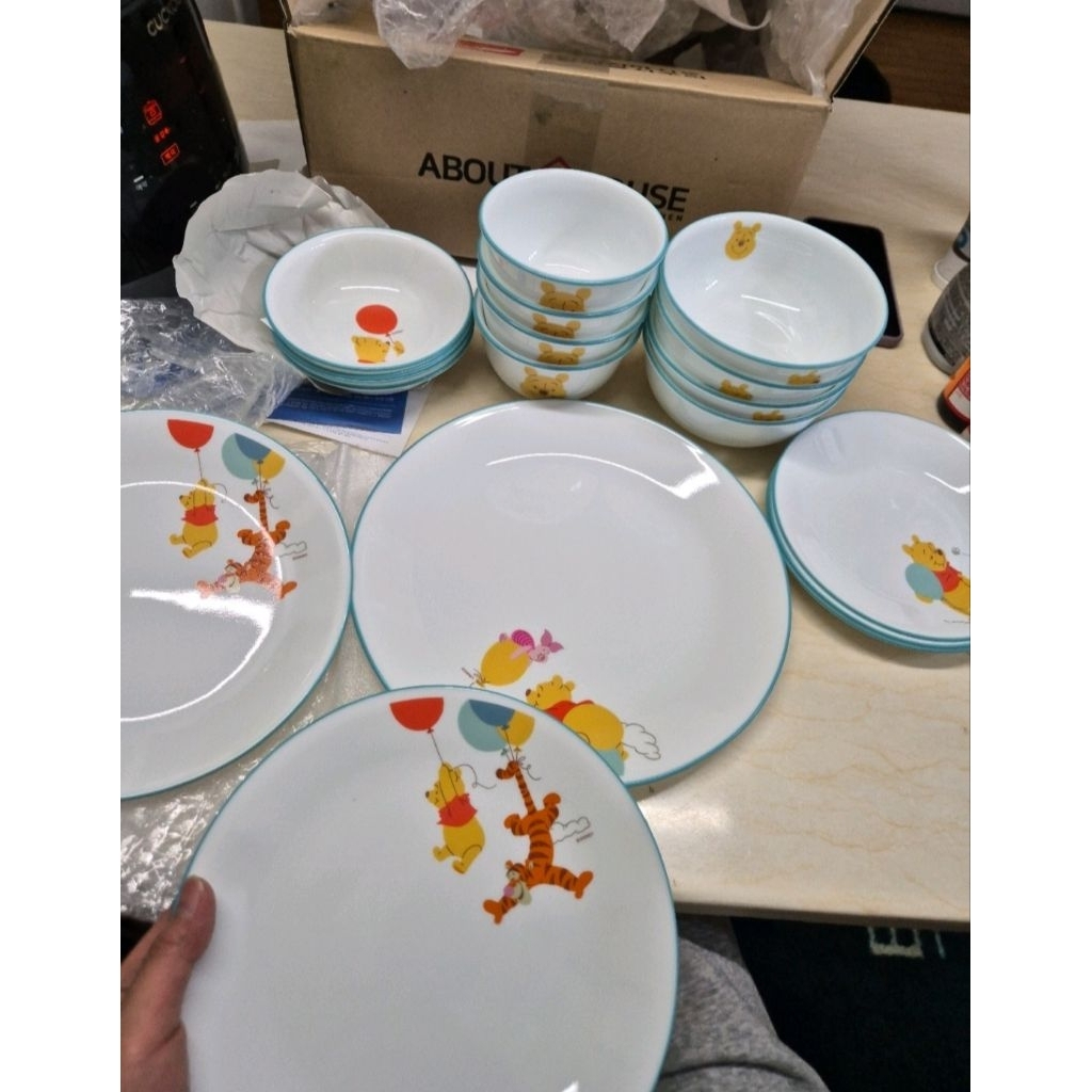 🌸🌸 SET BÁT SỨ THỦY TINH VITRELLE CORELLE USA – 18 MÓN 🌸🌸