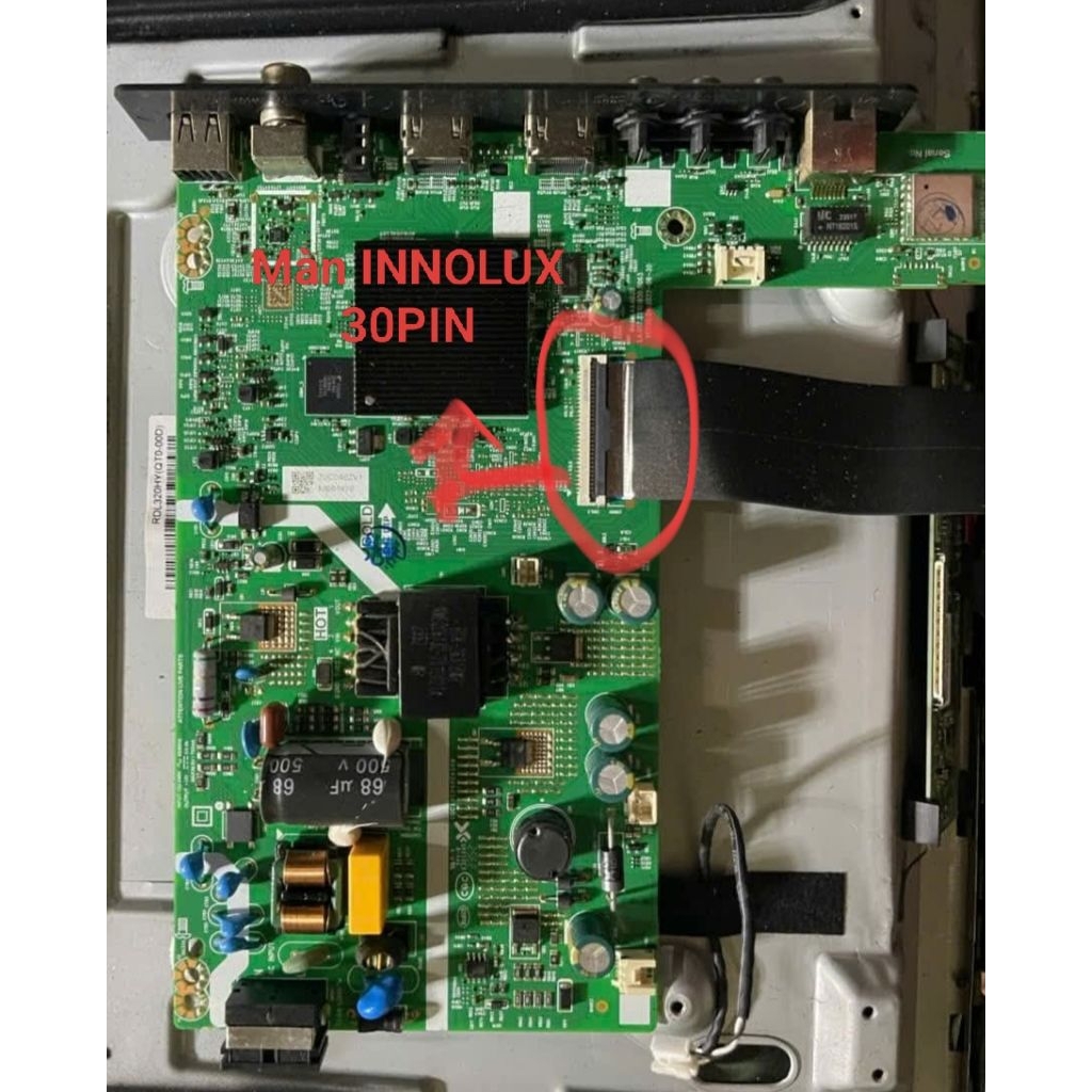 Bo mạch Tivi các model: 32S3U, 32S3U+