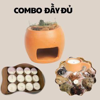 Bếp Xông Thảo Mộc Đất Nung - TM02