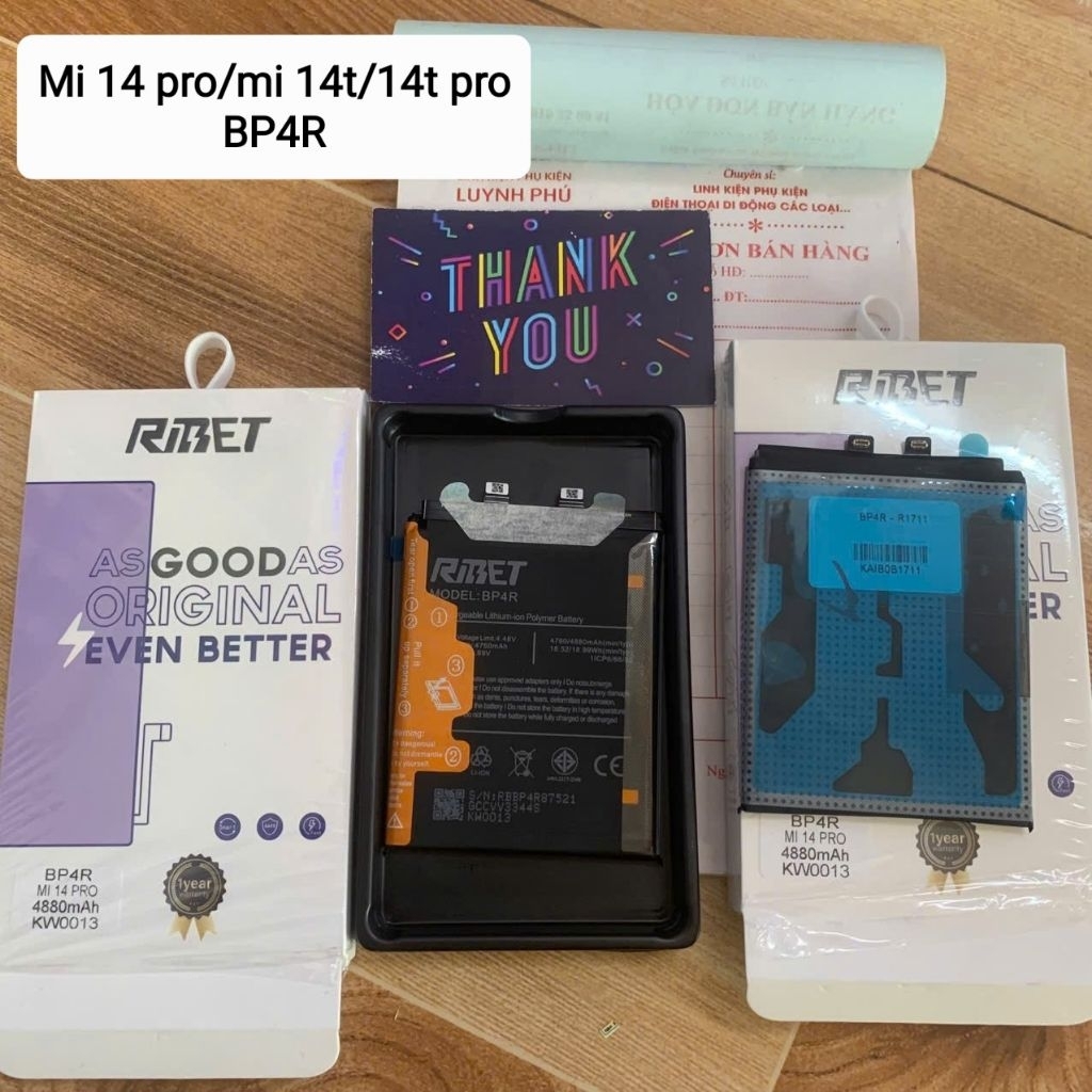 Pin mi 14 pro/mi 14t/mi 14t pro/BP4R