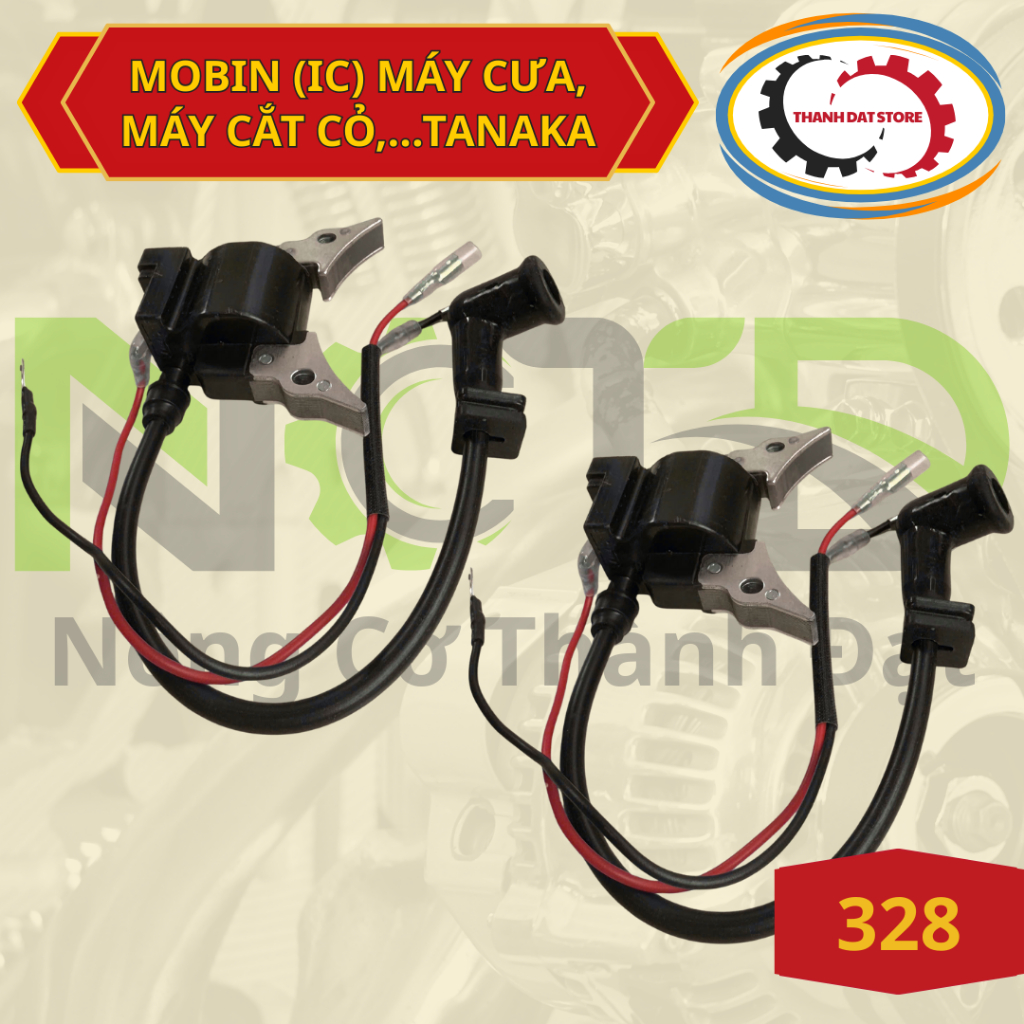 MOBIN ( IC ) Máy Cưa Xích , Máy Cắt Cỏ TANAKA 328