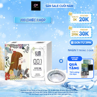  Bao cao su siêu mỏng SLM 001 nội đia Trung bcs cao cấp nhất trong các dòng bao cao su siêu mỏng hiện nay 