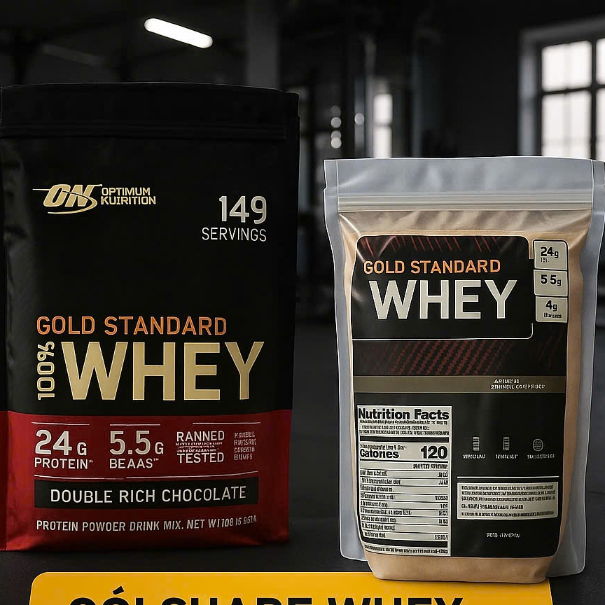 [Tặng Bình Lắc Shaker] ON Gold 2Lbs Gói Dùng Thử Sữa Bột Optimum Nutrition Gold Standard - CreamyGym