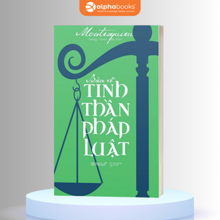 Sách Bàn Về Tinh Thần Pháp Luật (Omega Plus)