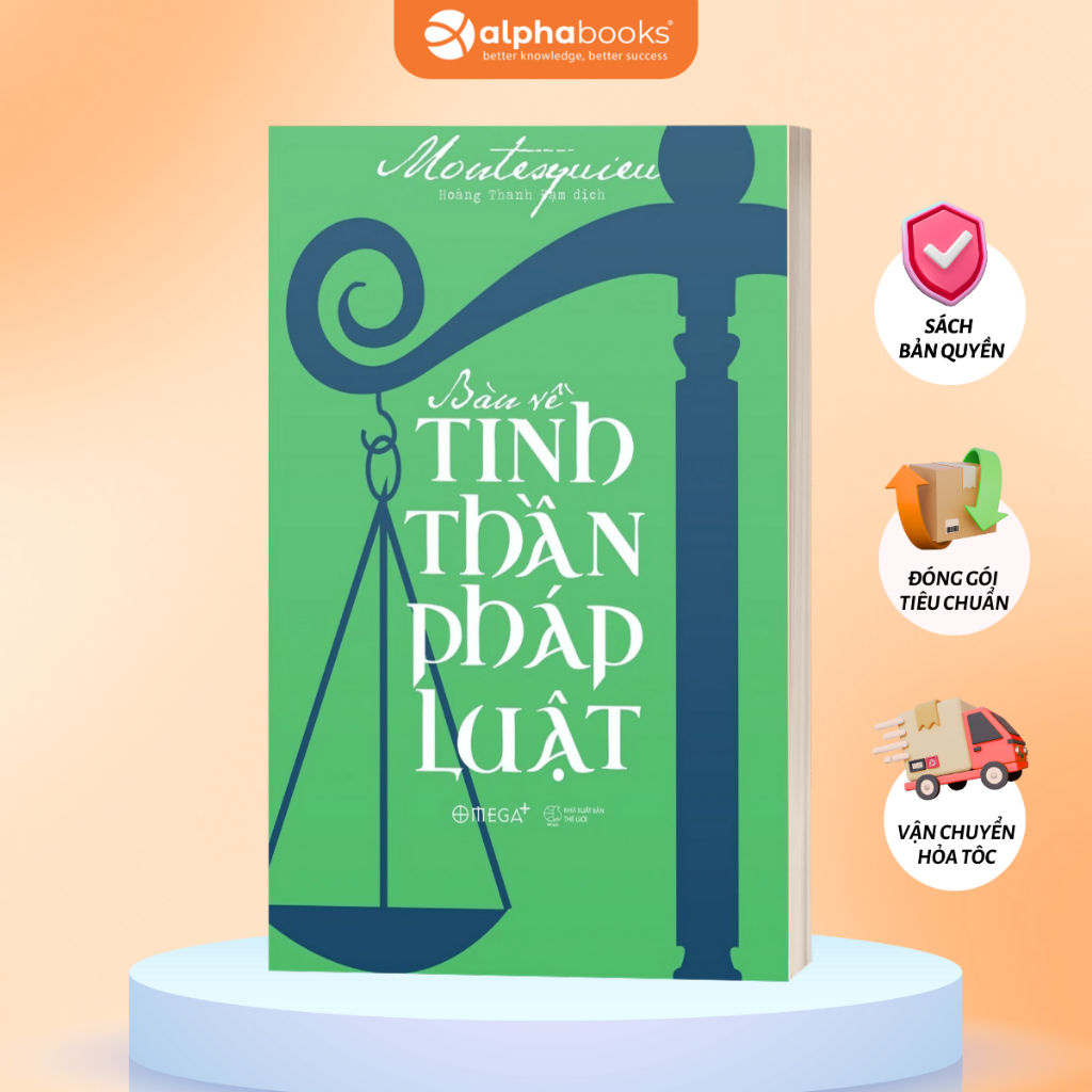 Sách Bàn Về Tinh Thần Pháp Luật (Omega Plus)