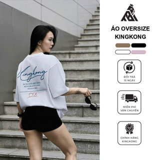  Áo Thun KingKong Oversize Basic Phông Chữ Ký - Local Brand TB KINGKONG SPORT WEAR 