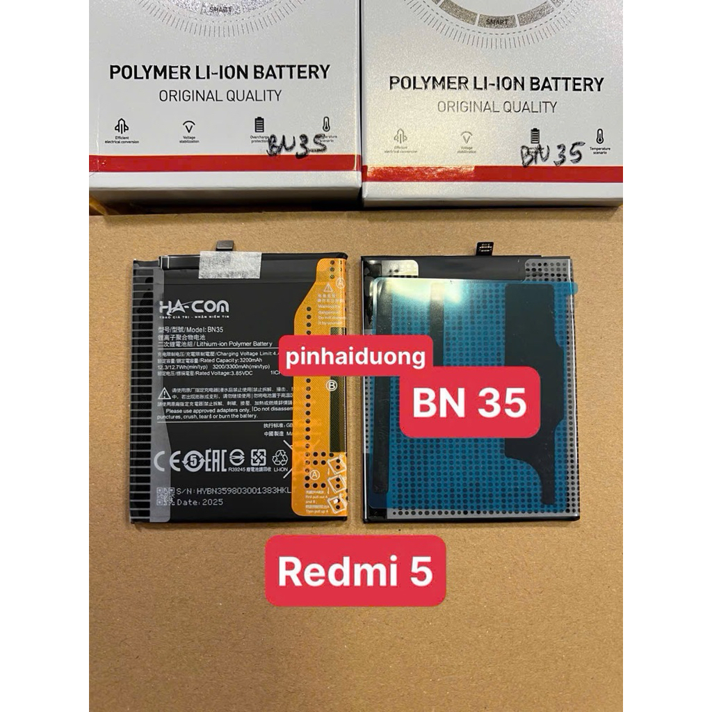 PIN BN 35 Chính hãng Hacom