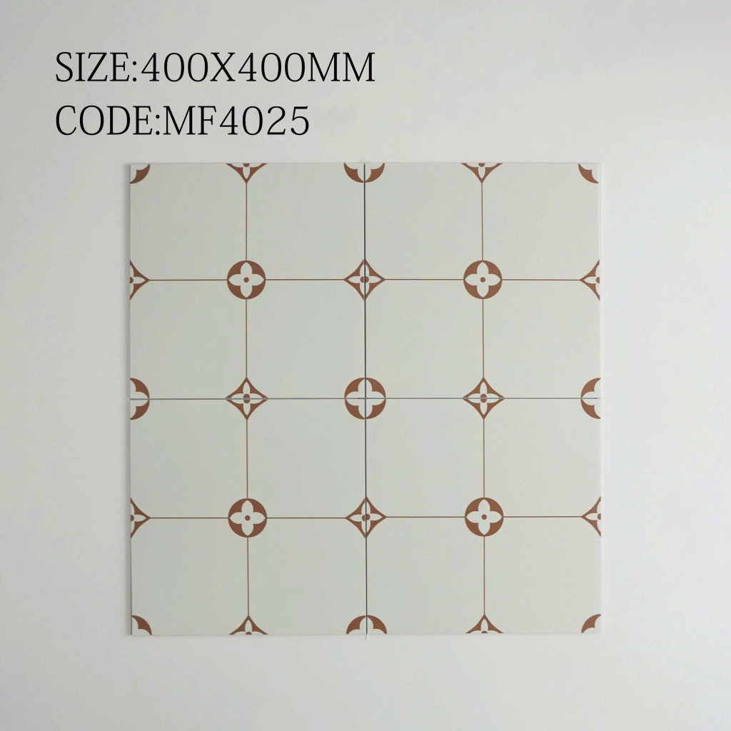 Gạch bông men 40x40 mang vẻ đẹp hiện đại, chống trơn trượt, giá rẻ, lát nền nội ngoại thất, quán ăăn