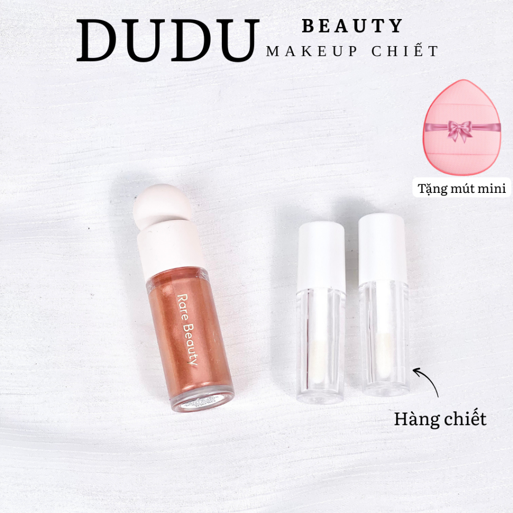 Kem Bắt Sáng Rare Beauty Positive Light Liquid Luminizer Highlighter màu Enliven Mini 2.5ml