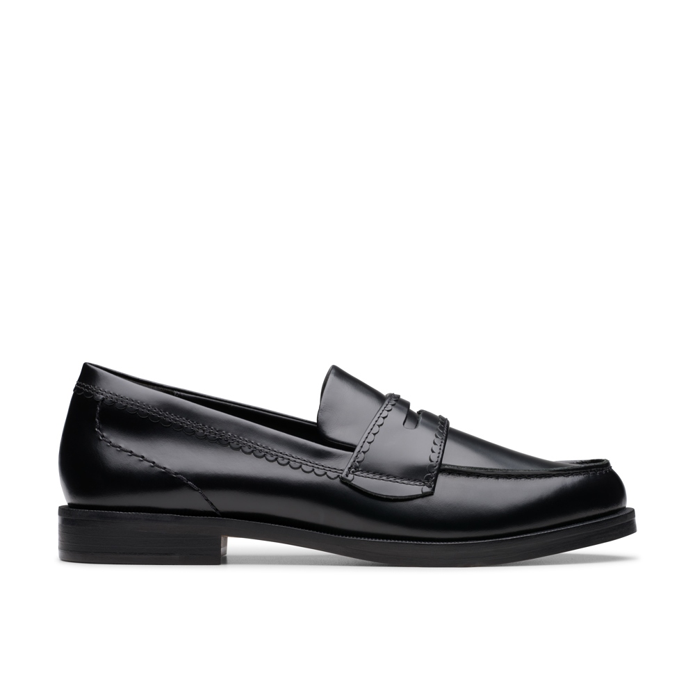 Giày Lười Da Nữ Clarks - Straven Edge
