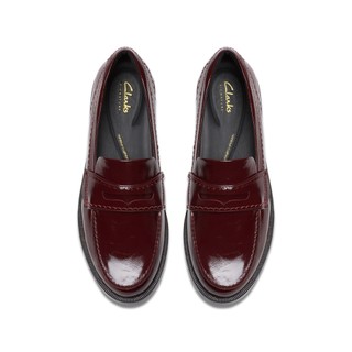 Giày Lười Da Nữ Clarks - Straven Edge