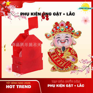  Phụ kiện ông thần tài LẮC ĐẦU   GẬT ĐẦU Giá Sỉ tận xưởng 