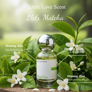Nước hoa Unisex LLS Matcha 30ml phong cách thư giãn , tinh tế, thanh khiết LLS6