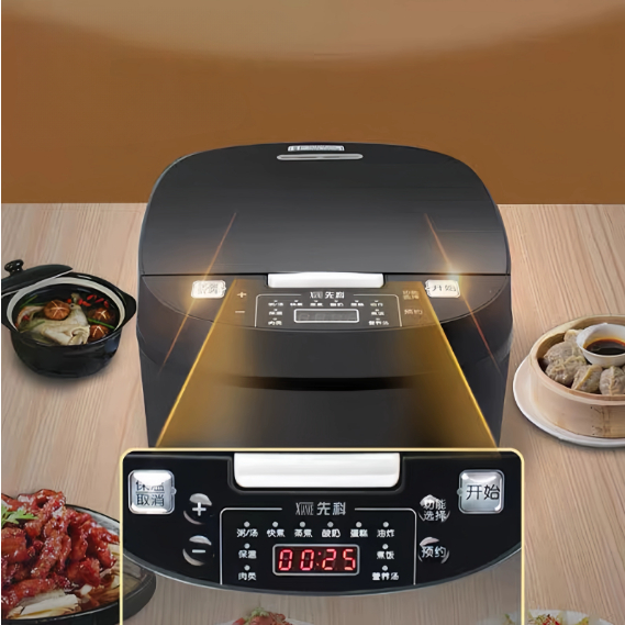 Nồi Cơm Điện Đa Năng 5L – Lòng Nồi To, Men Chảo Chống Dính, Nấu Nhanh, 220V