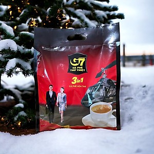 G7B50- Cà phê Trung nguyên hòa tan G7 3in1 Bịch 50 gói  (50 gói*16gr)