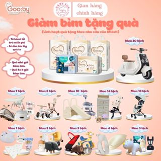   TẶNG QUÀ  Tã Bỉm Gooby Hàn Quốc Cao Cấp | Dán Quần Đủ Size 