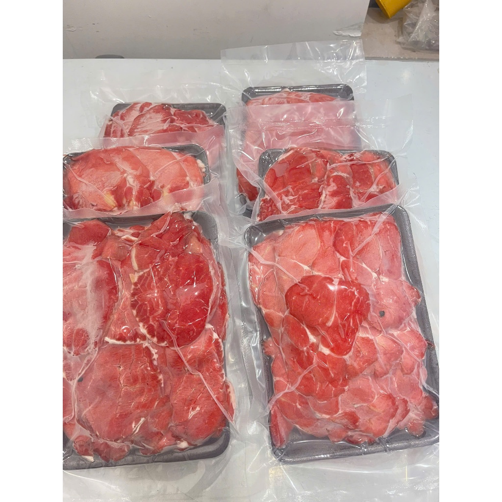 Bắp Bò Hoa/ Bắp Bò Bào Mỏng 2mm Nhúng Lẩu, Nướng Khay 500gr - Hoả Tốc HCM