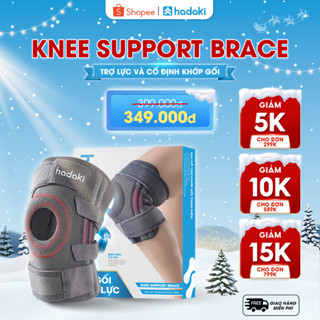 Bó Gối Trợ Lực HADAKI Cố Định Đầu Gối Chống Chấn Thương Khi Tập Gym Chạy Bộ Thể Thao – Hỗ Trợ Vận Động Bảo Vệ Khớp 