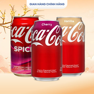  Nước Ngọt Coca Cola Mỹ 355ml Nhiều Vị 
