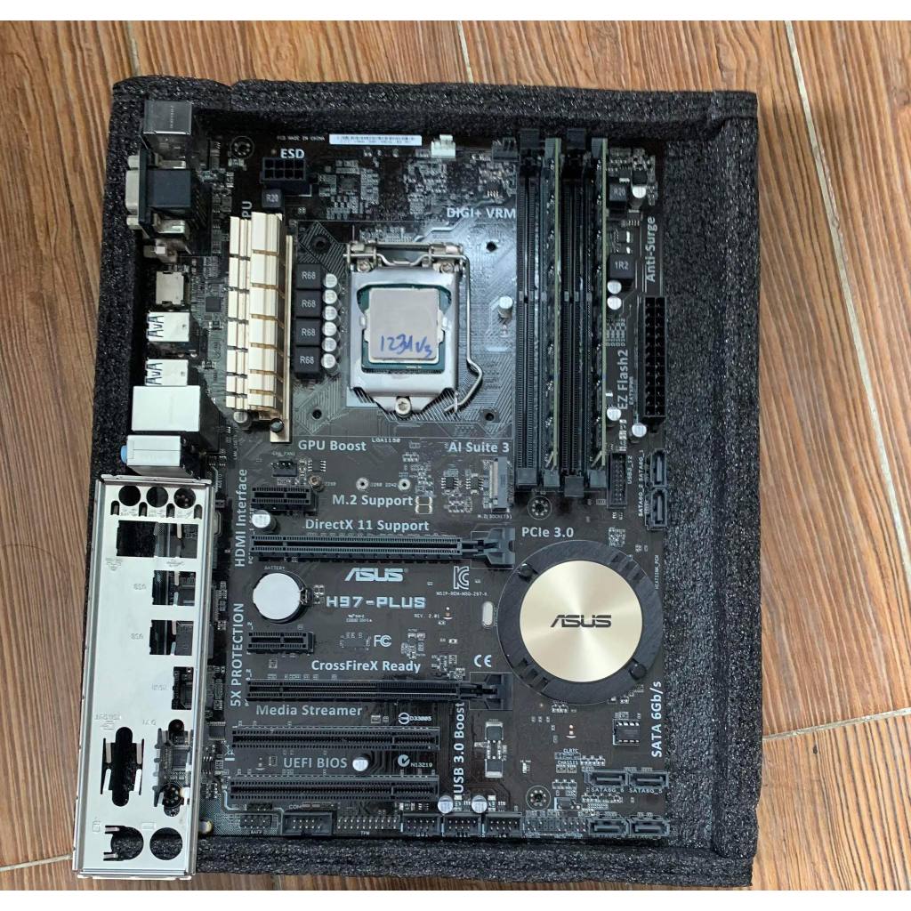 MAIN ASUS H97 PLUS SOCKET 1150 BỀN BỈ